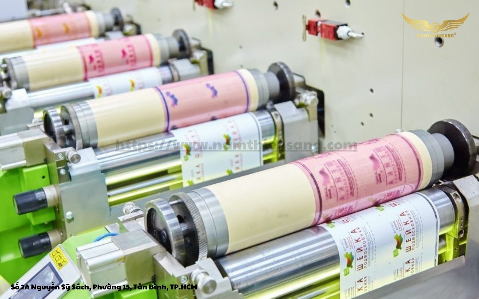 Trước khi in Flexo